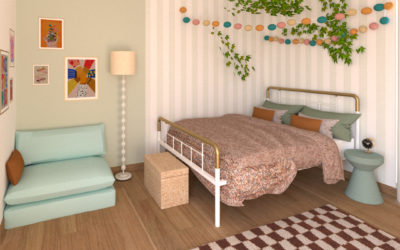 Chambre Boho-Eclectique